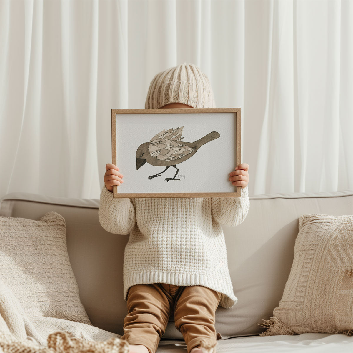 Tranquil Crow