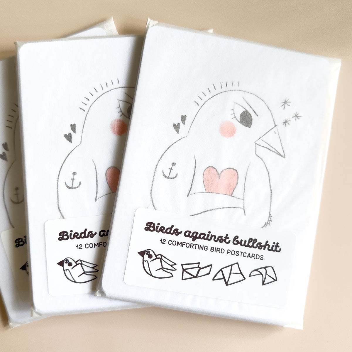 Bird against bullshit anti-ableism and stereotypes by Cocomoino autistic artist, fun gift idea for ADHD, autistic, disabled, chronicaly ill and spoonies
