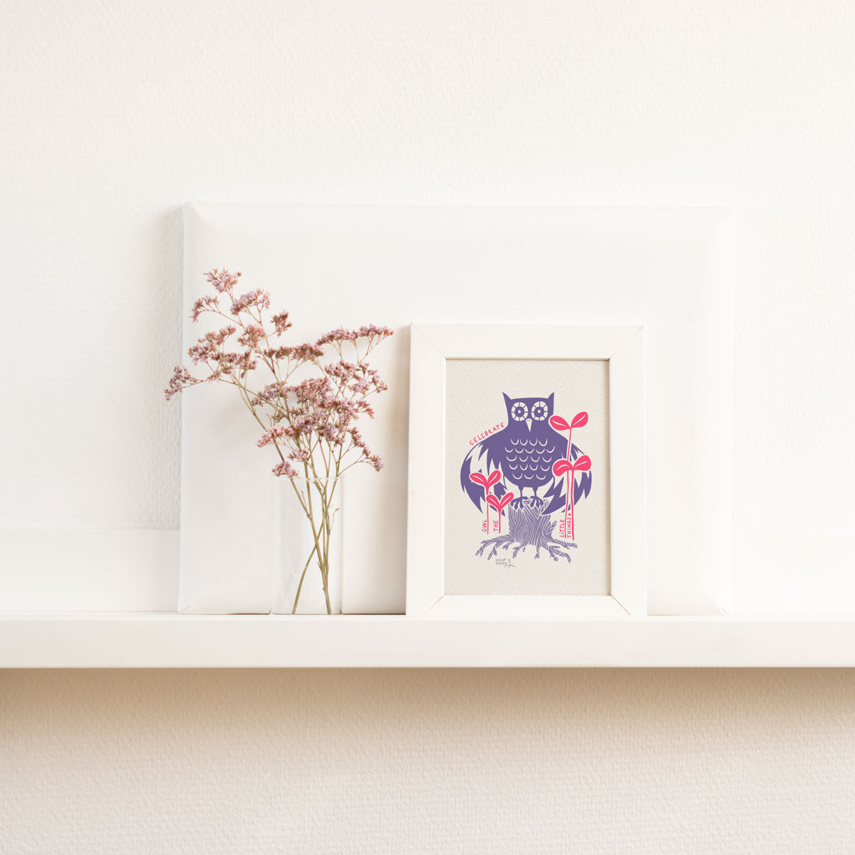 Celebrate all the little things giclée art print