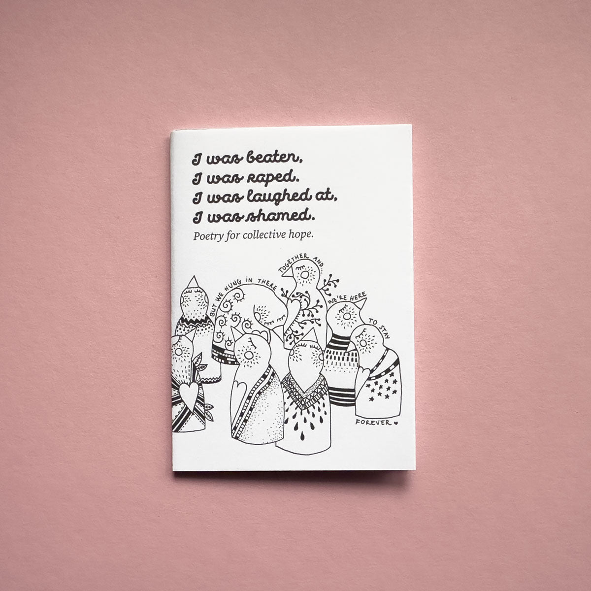 Zine about being an abuse survivor, mental health after abuse and CPTSD, from autistic artist Coco