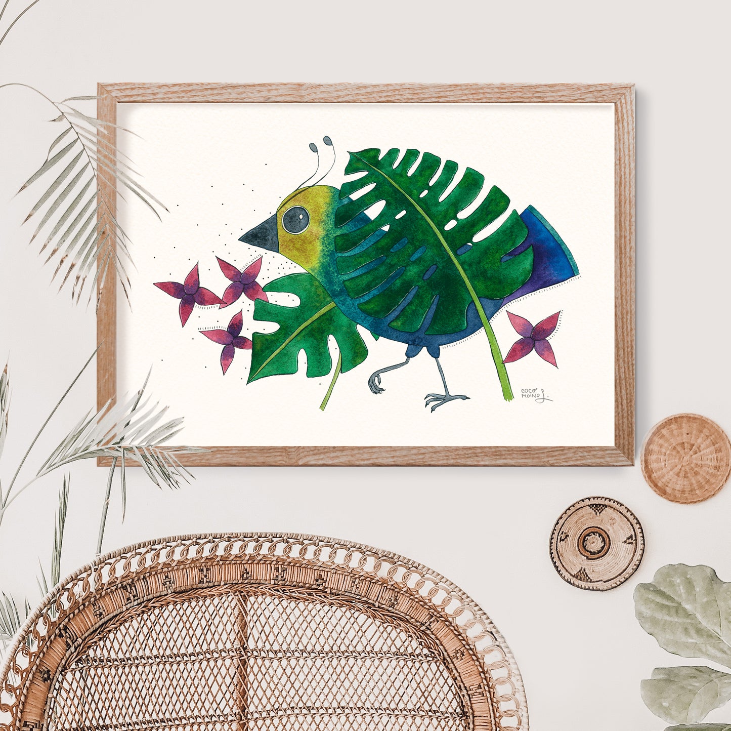 The bird who decided to stop hiding