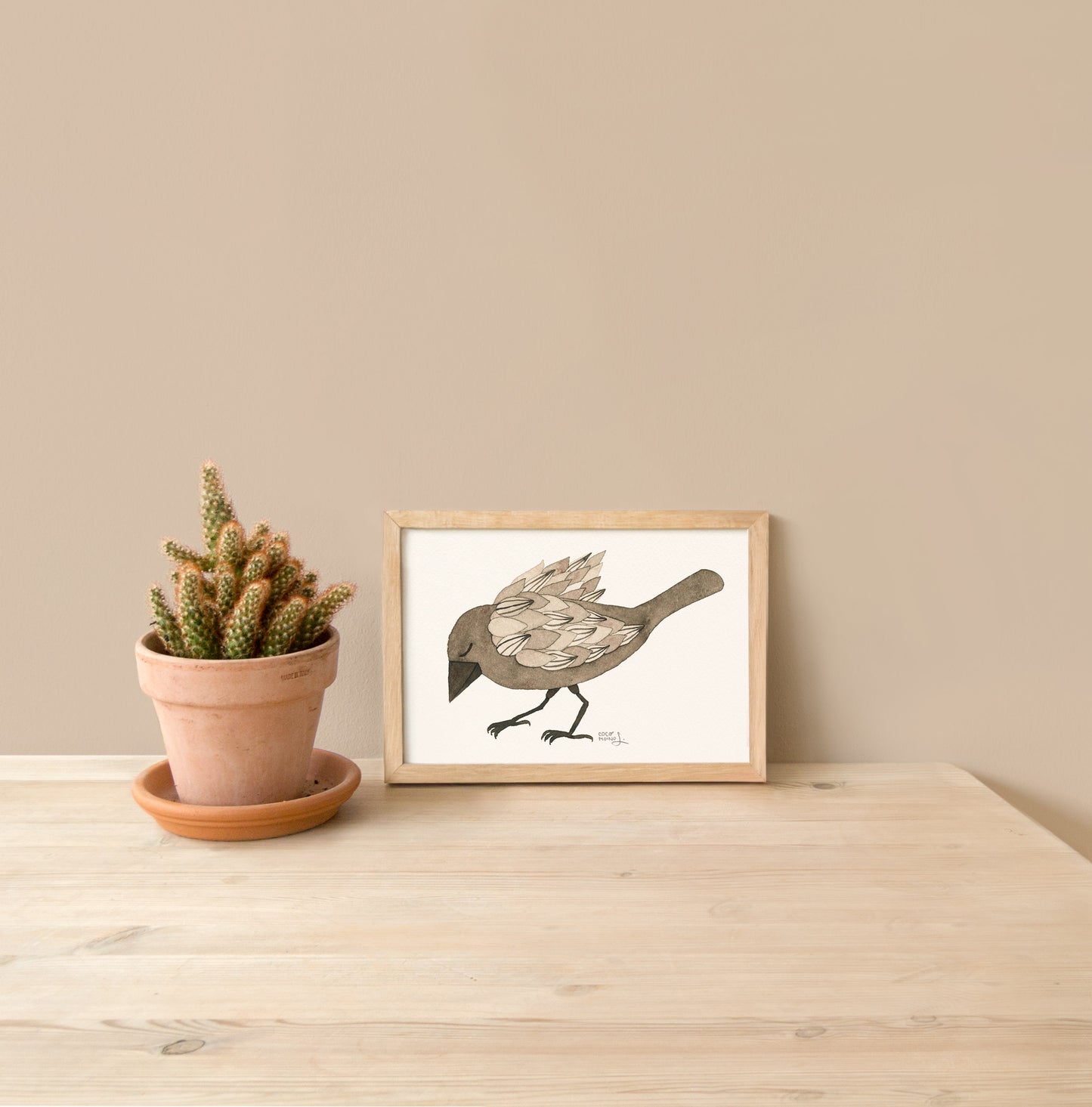 Tranquil Crow