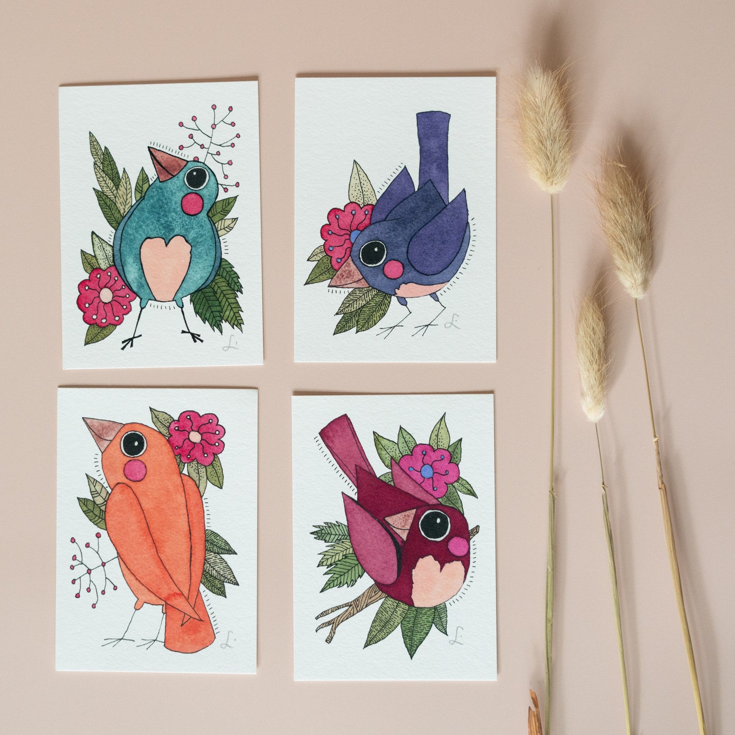 Four friends (collection of 4)