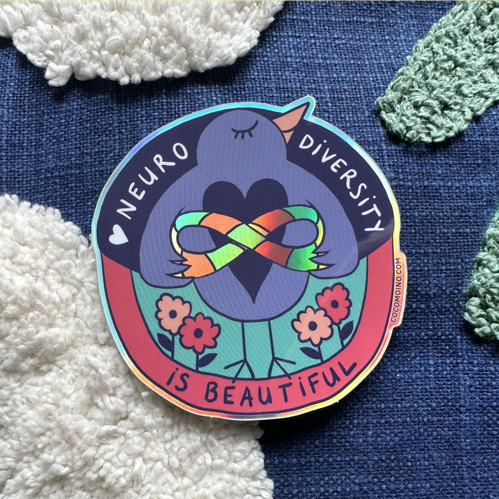 Neurodiversity is beautiful sticker