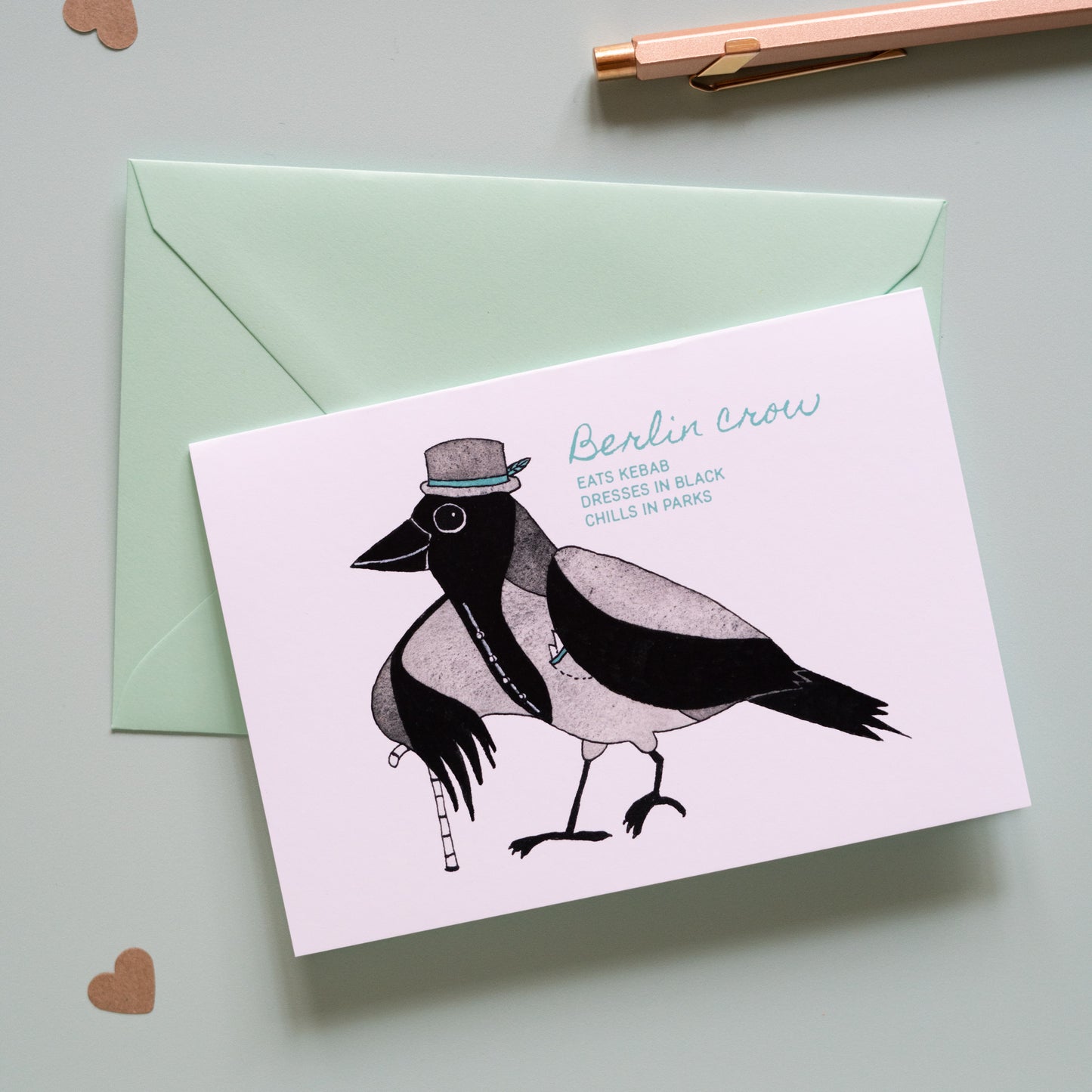 Berlin crow