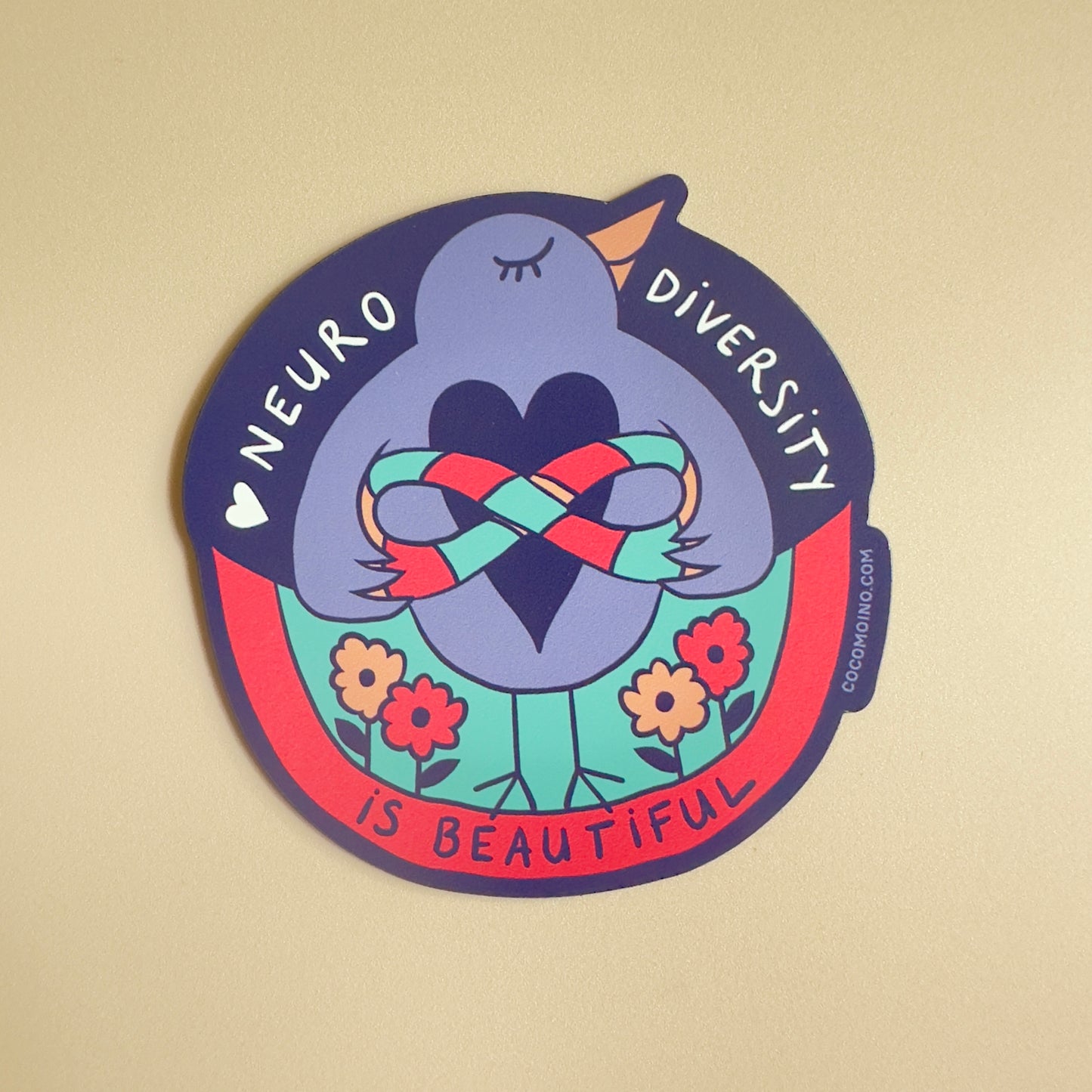 Neurodiversity is beautiful (magnet)