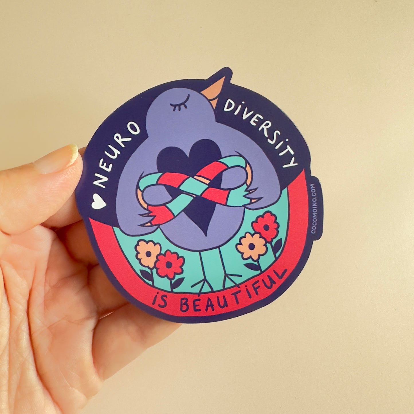 Neurodiversity is beautiful (magnet)